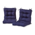 thumbnail image 1 of Greendale Home Fashions Coussin de Chaise d'Extérieur pour Siège/dossier, 2 Unités (Lot de 1), Minuit, 1 of 4