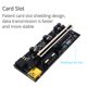 thumbnail image 5 of Pci-e Riser tarjeta Cpci Express 1x a 16x extensión 6pin Sata para Ver009c Plus, rojo Feliz Sencillez, 5 of 5