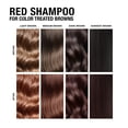 thumbnail image 4 of Pure Blends Red Hydrating Color Depositing Shampoo Brighten & Tone Color Faded Hair Semi Permanent Hair Dye Prevents Color Fade Extend Color Service on Color Treated Hair 8.5 Oz., 4 of 9