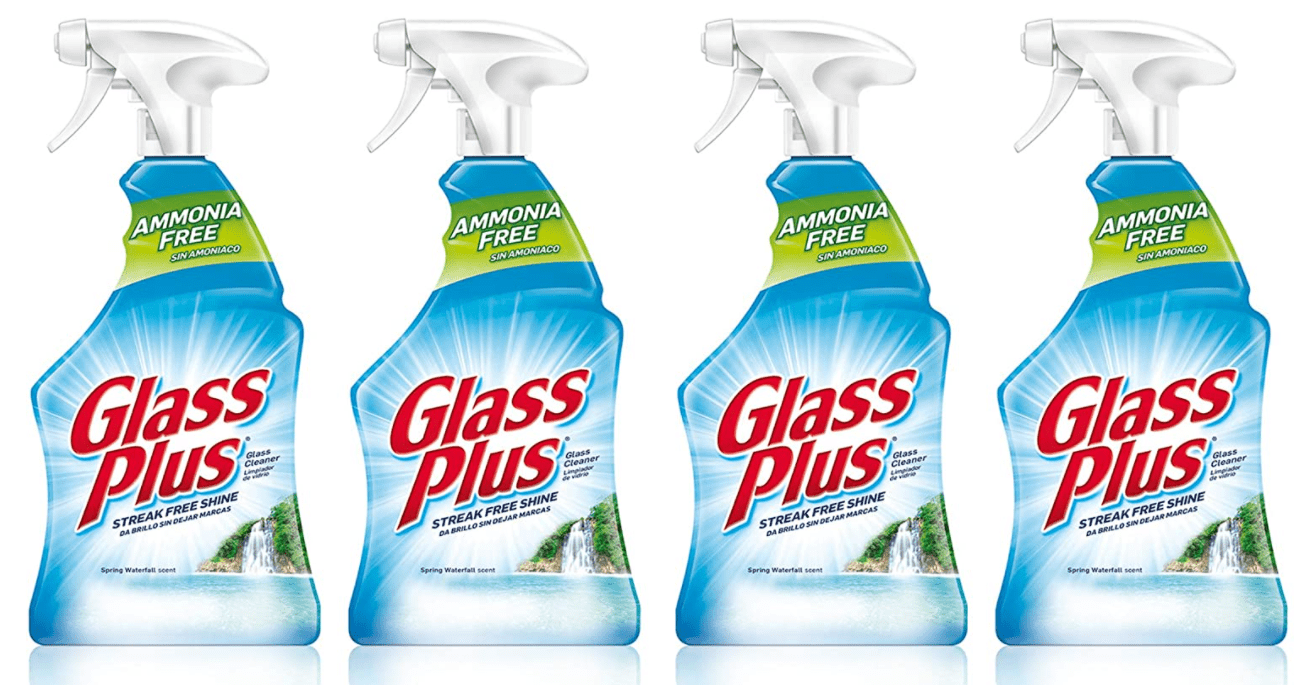 Glass Plus Glass Cleaner, 32 fl oz Bottle, MultiSurface Glass Cleaner