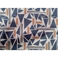 thumbnail image 4 of oneOone Cotton Poplin Fabric Triangle & Line Geometric Fabric Prints By Yard 42 Inch Wide, 4 of 4