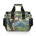 thumbnail image 7 of FORMRS Insulated Cooler Bag 24 Cans Capacity Soft Leakproof Lunch Box with Side Pockets, Pine Tree, 7 of 7