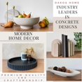 thumbnail image 2 of Bandeja decorativa OAKOA Concrete Black para mesa de café, 2 of 6
