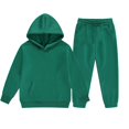 thumbnail image 4 of Otqutp Kids Plain Tracksuit Set Pullover Sweat Suits for Boys Girls 2-Piece Sweatshirt and Jogger Pants Comfy Athletic Sets, 4 of 8