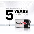 thumbnail image 4 of Baterías Energizer de 9 V, 2 unidades MAX Premium alcalinas de 9 voltios, 4 of 5
