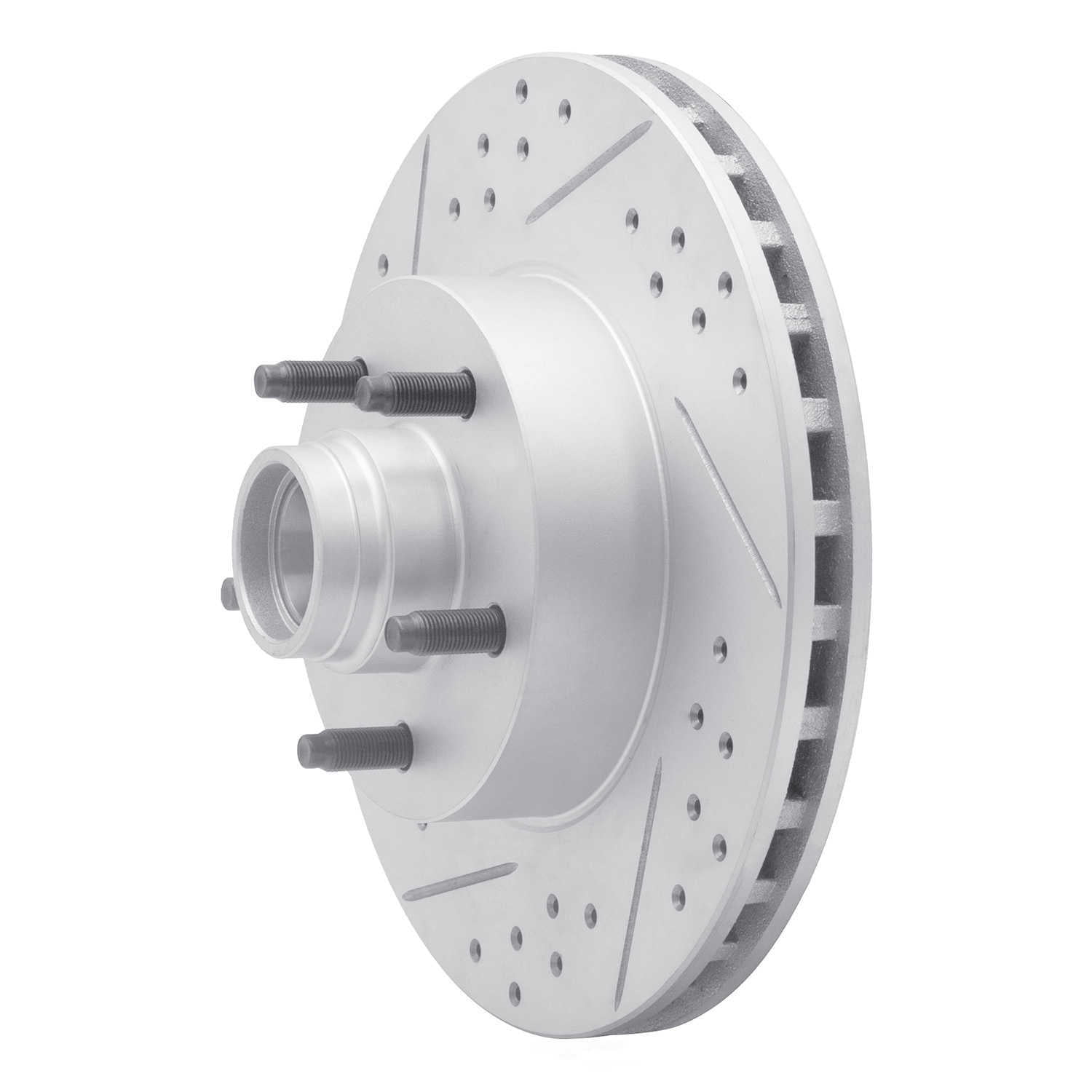 Dynamic Friction Company 830-54141L DFC Geoperformance Rotor - Drilled and Slotted
