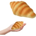 thumbnail image 4 of Simulation Bread Squishy Toy, Soft Slow-Rise Butter Croissant for Stress Relief And Pretend Play, Scented Sensory Toy for Kids Kitchen And Anxiety Focus, 1-Pack, 4 of 5