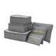 thumbnail image 4 of DEKAXID - Juego de 6 bolsas de viaje para guardar ropa, organizador de armario, maleta, unisex, multifunción, kit de viaje, 4 of 6