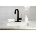 thumbnail image 2 of Kingston Brass LS8610NYL New York One-Handle 1-Hole Deck Mounted Bar Faucet, Matte Black, 2 of 5