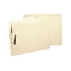 Smead 10545 Acid-Free Poly Folder, Two Fasteners, 1/3 Cut Top Tab, Letter, Manila, 24/Box