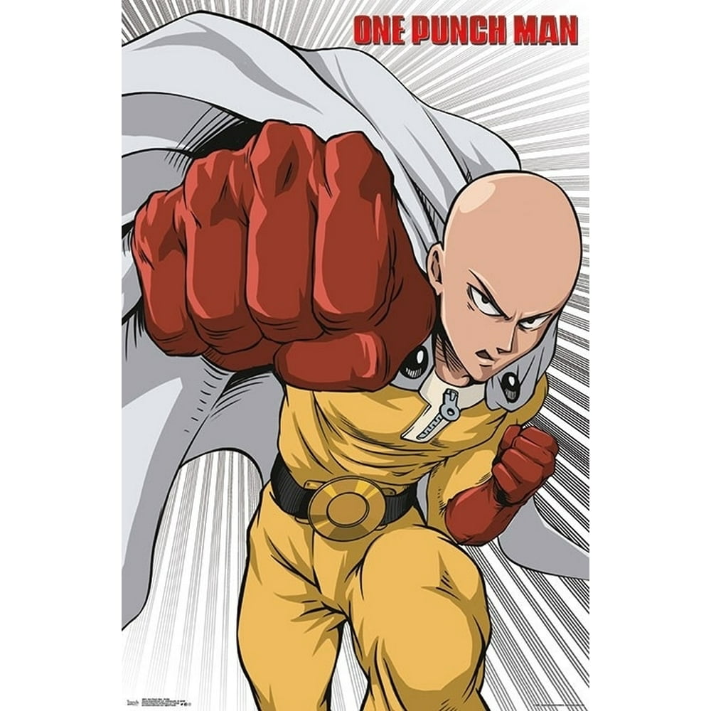 One Punch Man - Profile Poster Print (22 x 34) - Walmart.com - Walmart.com