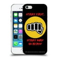 thumbnail image 1 of Head Case Designs Officially Licensed Cobra Kai Graphics 2 No Mercy Logo Soft Gel Case Compatible with Apple iPhone 5 / 5s / iPhone SE 2016, 1 of 7