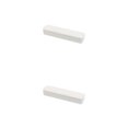 thumbnail image 3 of Qarigey Caja de regalo de joyería Collar rectangular Caja de almacenamiento de cadena de mano Embalaje de joyería Mostrar contenedor Blanco 2piezas, 3 of 6
