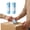 Blue, variant on Thermal Paper Eraser, 2-in-1 Box Cutter & Thermal Paper Eraser, Instant Permanent Redaction for Shipping and Home Office