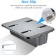 thumbnail image 2 of Soporte vertical doble para computadora portátil, soporte ajustable de aluminio para computadora portátil que ahorra espacio para MacBook Pro/Air, iPad, Samsung, Huawei, Surface, Dell, HP, Lenovo y, 2 of 7