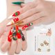 thumbnail image 3 of 15pcs Decorativo Navidad Charms de uñas Manicure Aleación de uñas Accesorios para el salón, 3 of 5