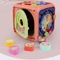 thumbnail image 6 of ToyKingdee 6-in-1 Activity Cube – Toys – Activity Cube – Perfect Car Seat Travel Toys, 6 of 8