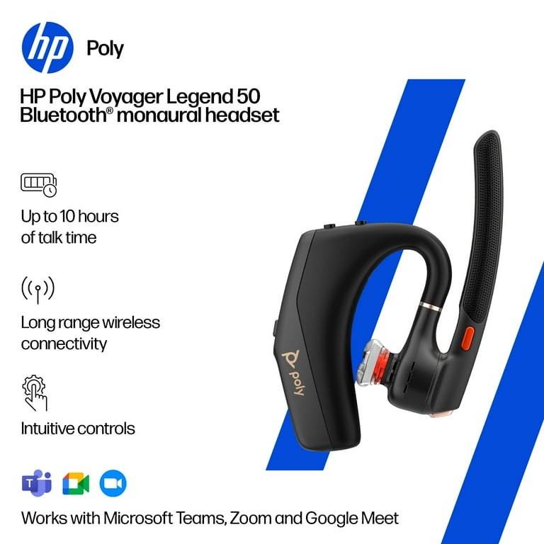 HP Poly Voyager Legend 50 - Bluetooth Headset - Discreet