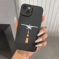 thumbnail image 3 of Funda de teléfono con patrón de avión de primera calidad para iPhone 16 15 Pro Max Fundas para iPhone 14 13 12 11 Pro XS Max XR 7 8 Plus Funda de silicona suave, 3 of 5