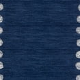 thumbnail image 6 of SAFAVIEH Kids Fiona Solid Bordered Wool Runner Rug, Navy, 2'6" x 8', 6 of 7