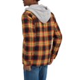 thumbnail image 3 of Wrangler Men's Regular Fit Hooded Shirt Jacket, 3 of 4