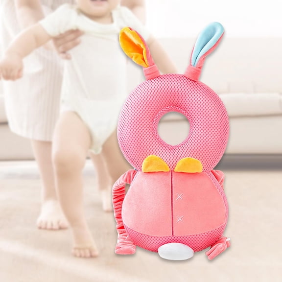 Protector de la cabeza de los niños,Almohadas de protección de la cabeza del bebé almohada de espalda para bebé,Forma animal de la cabeza del bebé protector mochila,Mochila de Conejito