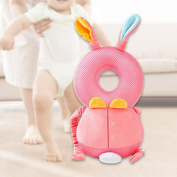 Protector de la cabeza de los niños,Almohadas de protección de la cabeza del bebé almohada de espalda para bebé,Forma animal de la cabeza del bebé protector mochila,Mochila de Conejito