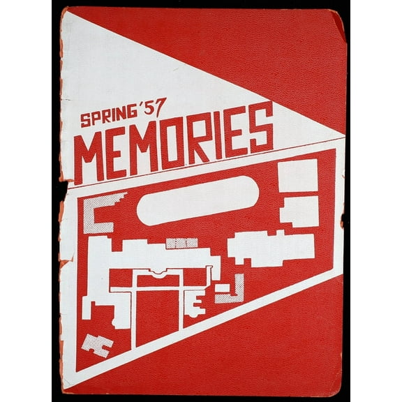 (Custom Reprint) Yearbook: 1957 Lincoln Middle School - Lincoln Log Yearbook (Santa Monica, CA)