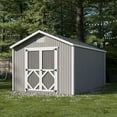 thumbnail image 2 of Little Cottage Co. 10x16 Classic Gable Shed with Floor, Outdoor Wood Storage Shed Do-It-Yourself Precut Kit, 2 of 14
