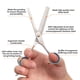 thumbnail image 4 of Juego de tijeras profesionales para cortar el cabello con tijeras de entresacar y kit de peluquería para barbería de 15 piezas., 4 of 5