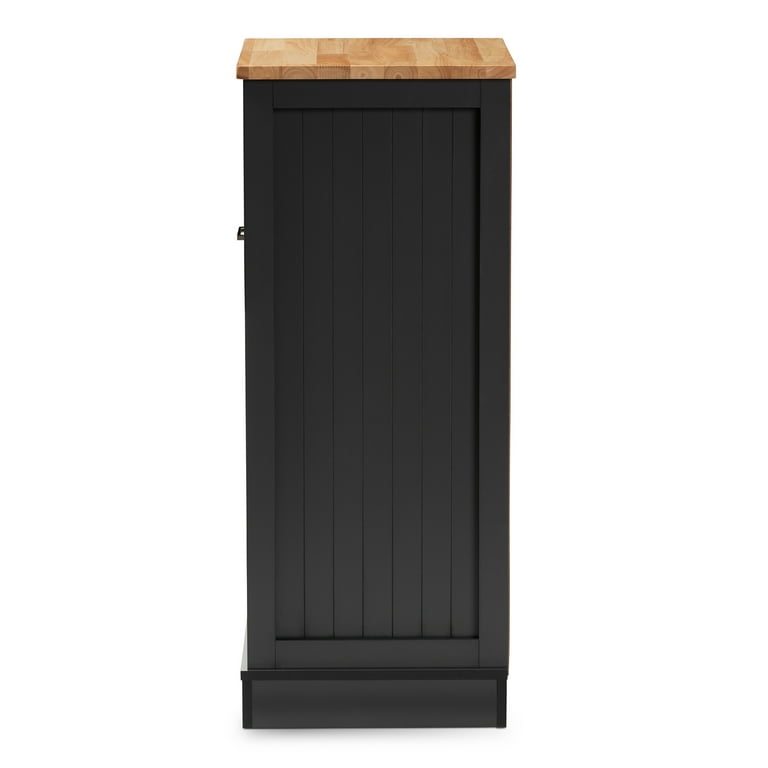 Baxton Studio Marcel Farmhouse and Coastal White and Oak Brown Finished Kitchen Cabinet Baxton Studio Marcel Farmhouse and Coastal White and Oak Brown Finished Kitchen Cabinet