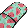 thumbnail image 2 of Dailycode Double Sided Oven Mitt with Loop Heat Resistant Kitchen Long Potholders 7" x 35" Cartoon Watermelon, 2 of 6