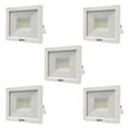 thumbnail image 1 of 5 Pzs Lampara Led Reflector 30W 6500k Luz Dia Blanco, 1 of 5