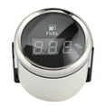 2in 190ohm Fuel Gauge Digital Oil Level Meter Percentage for 12V/24V