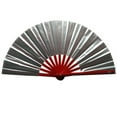 thumbnail image 2 of kjfeif Folding Fan Chinese Style Hand Held Fans High Quality Bamboo Paper Traditional Chinese Arts Folding Fans with Gift Box (Black Gift Fan), 2 of 6
