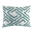 thumbnail image 6 of Lanco Bella Shabby Chic 6-Piece Comforter Set, White/Jade, Queen, Fill Polyester, Solid Color, 6 of 6