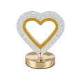 thumbnail image 1 of Crystal Table Lamp Bedside Lamp Rechargeable Eye Care Night Lamp Romantic Gift Ambient Lights, 1 of 5