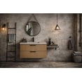 thumbnail image 2 of San Diego 36" Floating Bathroom Vanity Oak, 2 of 11