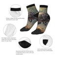 thumbnail image 5 of Pofeuu Jungle Dinosaur Print 30cm Socks, Adult Running Hiking Socks for Youth and Adult, 5 of 7