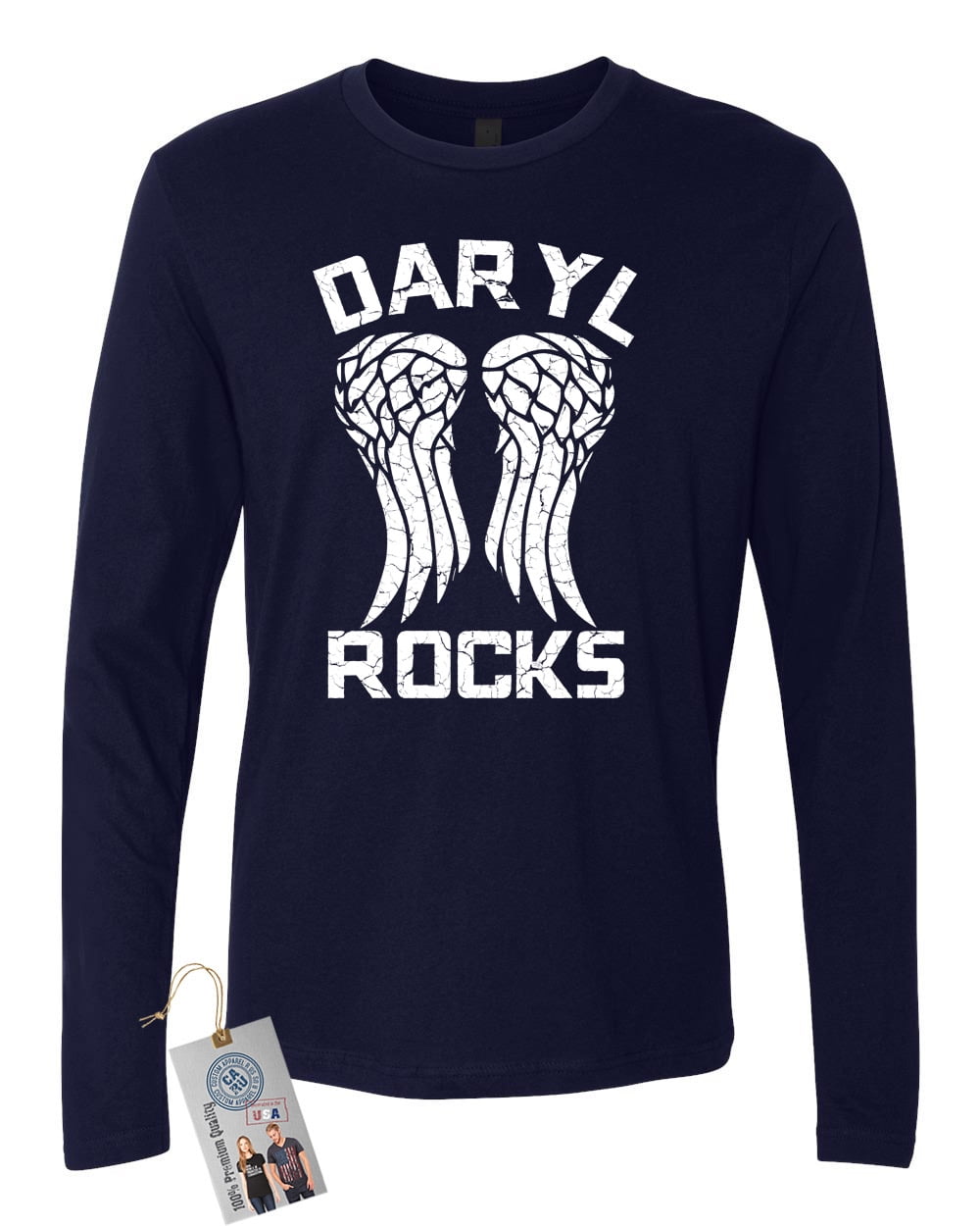 The Walking Dead Darl Rocks Wings Mens 