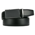 CHAOREN Mens Leather Belt in Gift Box, Ratchet Belt Adjustable Trim to Fit 1 3/8"(35mm