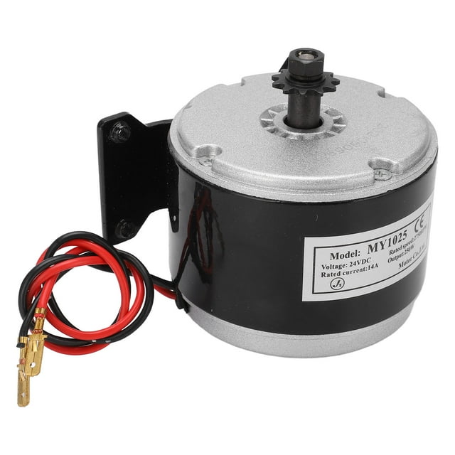 Brushed Electric Motor, 24V Brushed Motor 25 Sprocket For Electric Scooter For Off Road Vehicle