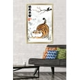 thumbnail image 2 of Alexander The Fat Tiger - Stretch Wall Poster, 22.375" x 34" Framed, 2 of 6