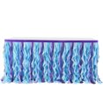 thumbnail image 1 of Curly Willow Tulle Table Skirt for Wedding Party Table Decoration, 1 of 8