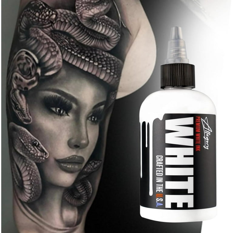 Allegory Premium Lining and Shading Tattoo Ink - Ultra Blak 2 oz