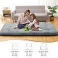 thumbnail image 3 of Japanese Floor Mattress for Adults Kids,Thicken Tatami Mat Sleeping Pad,Twin Size Futon Mattress 39" x 80",Tatami Mat Japanese Floor Bed,Portable Roll Up Mattress Sleeping Pad for Dorm,Camping,Travel, 3 of 7