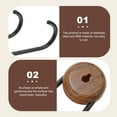 thumbnail image 2 of Crochet Mural en Acier Inoxydable Crochet Auto-Adhésif pour Dressing, 2 of 8