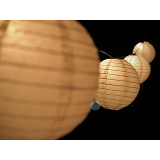 LampLust String Lights Paper Lanterns with Lights, 10 Multicolor Chinese  Lanterns, 3 Inch Diameter, …See more LampLust String Lights Paper Lanterns