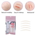 thumbnail image 3 of Cinta invisible impermeable para párpados dobles - 120 tiras de fibra natural para levantar párpados, ideal para párpados caídos y encapuchados, 3 of 5