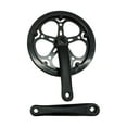 thumbnail image 3 of koolsoo Manivelle de Vélo Haute Résistance Garde-Chaîne Ensemble de Manivelle Pièces de Réparation de Vélo Noir, 3 of 9